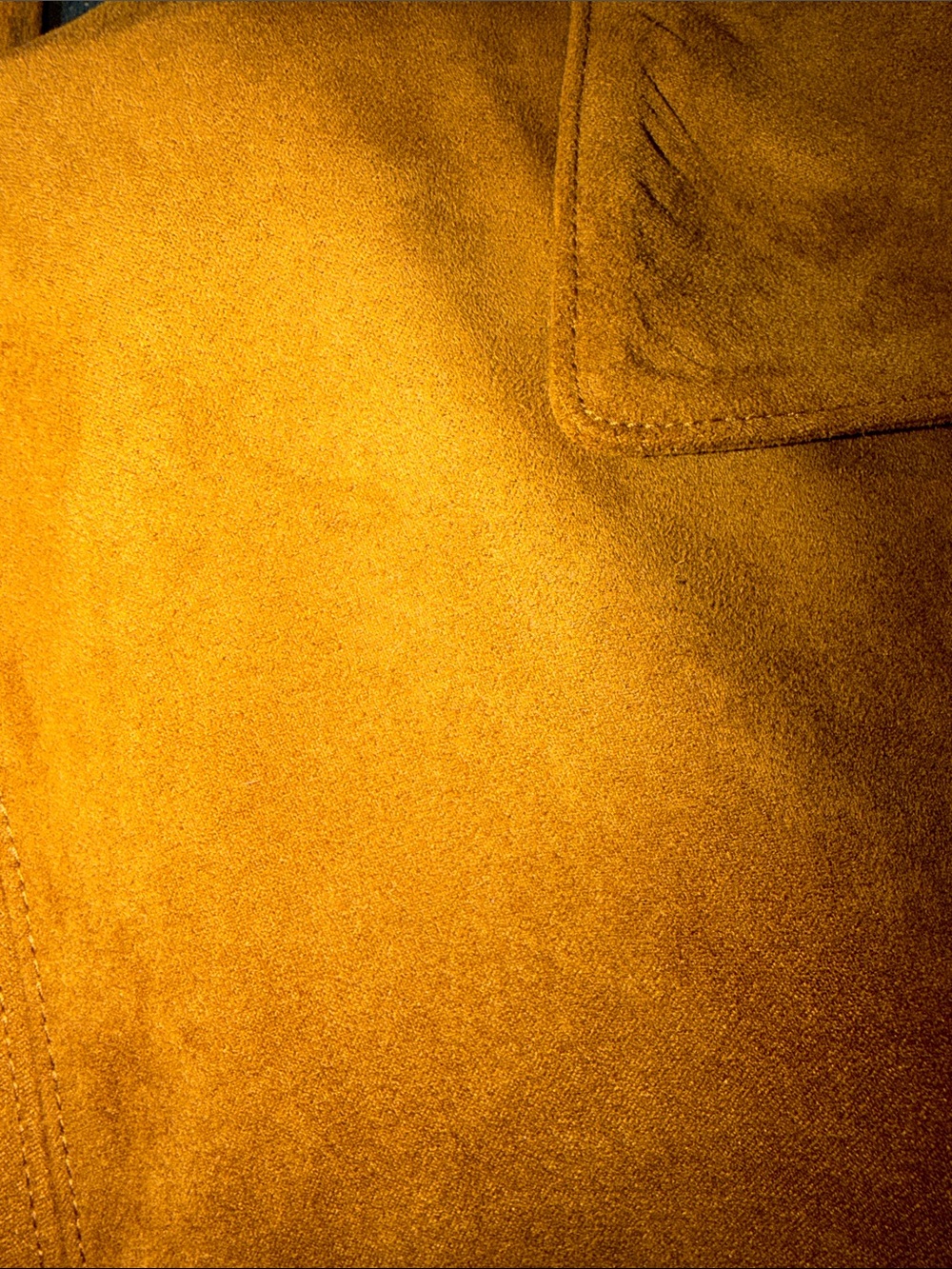 H&M Faux Suede Belted Coat M - Picture 2 of 5